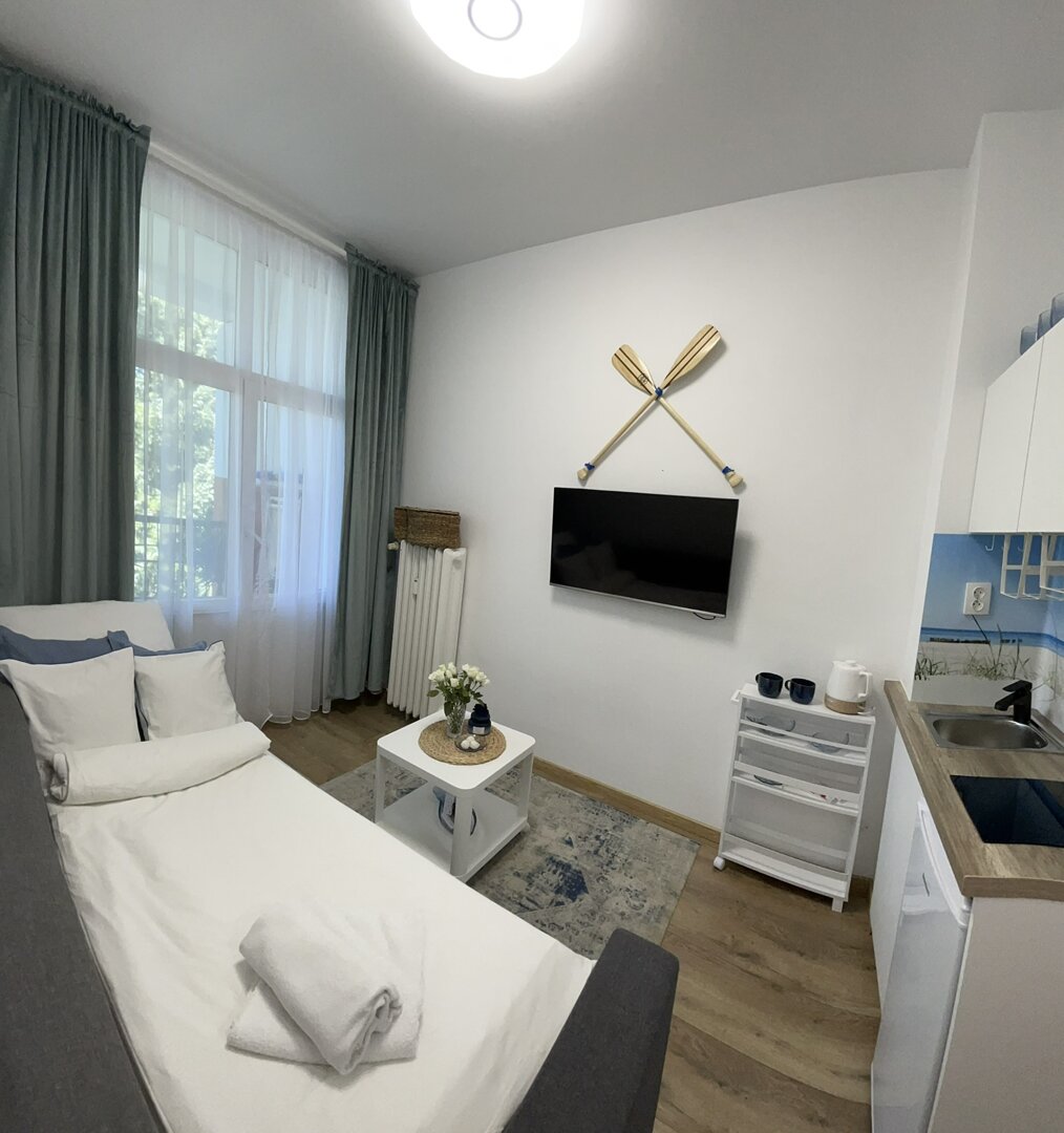 Mini Chrobrego przy plaży z loggią